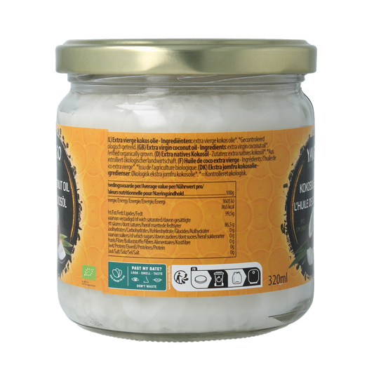 Yakso Kokosolie extra vierge bio 320.00 Milliliter