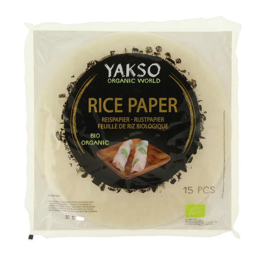 Yakso Rijstpapier met tapioca bio 150 Gram