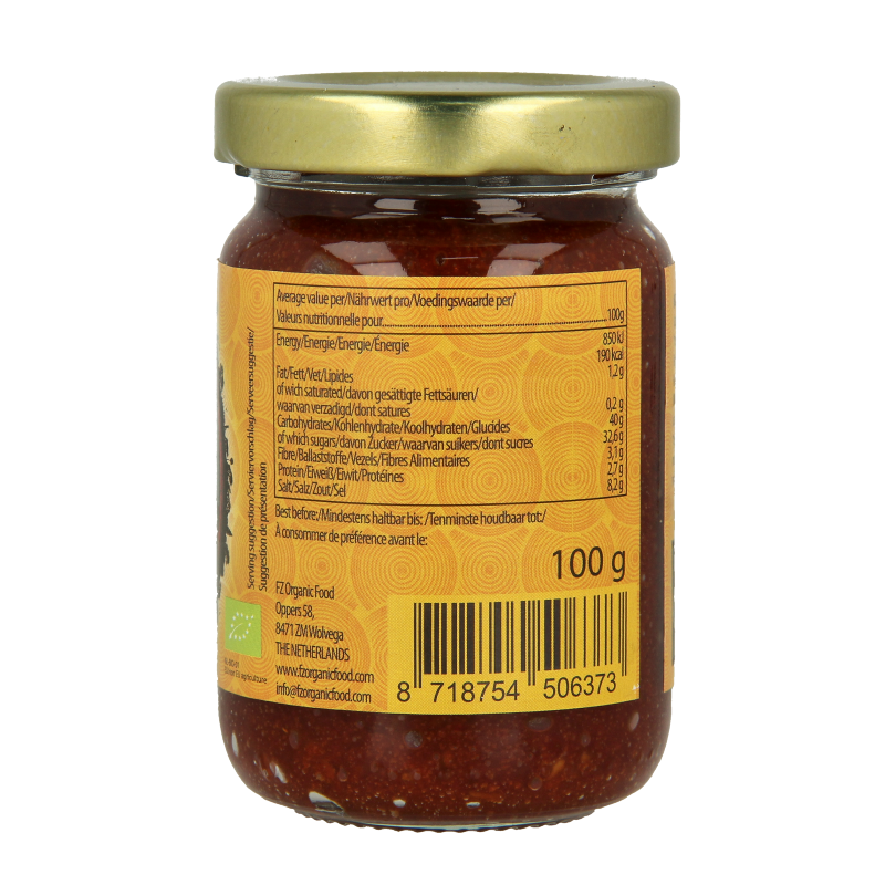 Yakso Thai red curry paste (bumbu bali) bio 100 Gram