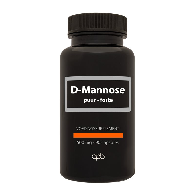 APB Holland D-Mannose puur forte 500mg 90 Vegetarische capsules