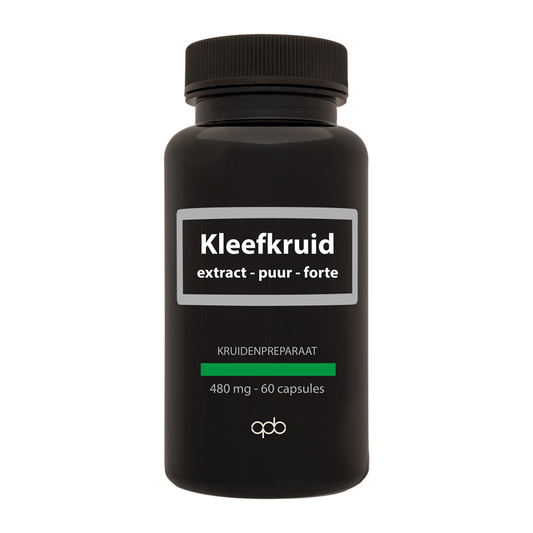 APB Holland Kleefkruid extract puur forte 480mg 60 Vegetarische capsules