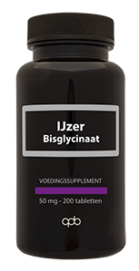 APB Holland IJzer bisglycinaat 500mg 200 Tabletten