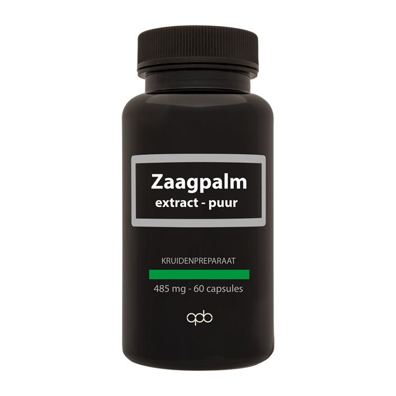 APB Holland Zaagpalm extract puur 485mg 60 Capsules
