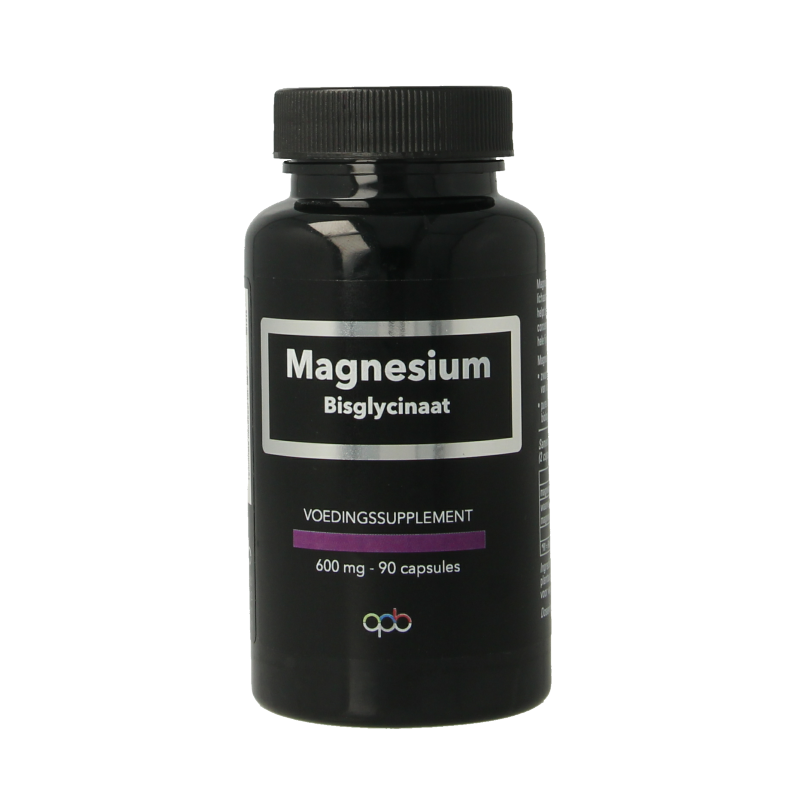 APB Holland Magnesium bisglycinaat puur 600mg 90 Capsules