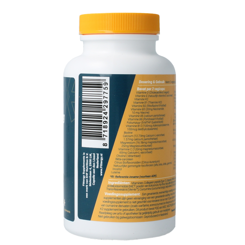 Fittergy Multi health forever young 60 Vegetarische capsules