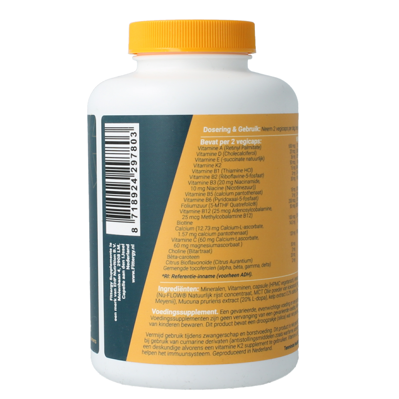 Fittergy Multi health man 120 Vegetarische capsules