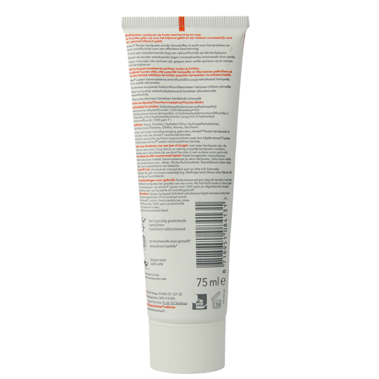 Elmex Tandpasta peuter 0-5 jaar 75.00 Milliliter