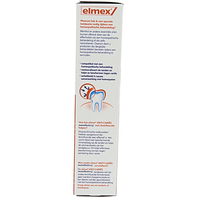 Elmex Tandpasta mentholvrij 75 Milliliter