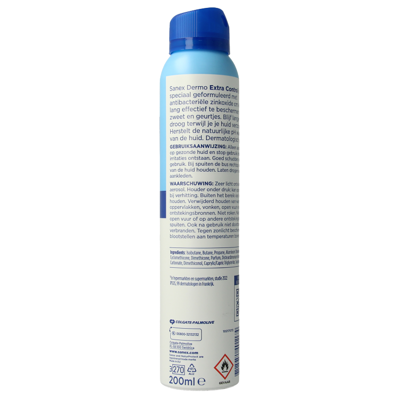 Sanex Deodorant spray dermo extra control 200 Milliliter