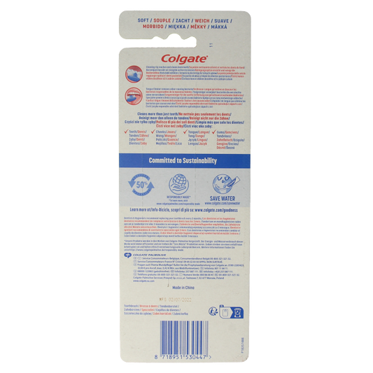 Colgate Tandenborstel extra clean soft 4 Stuks