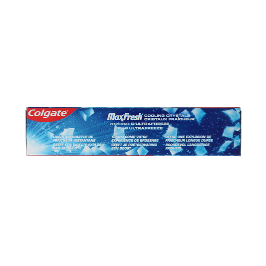 Colgate Colgate tandpasta Max Fresh Cooling Crystals 75ml 75.00 Milliliter