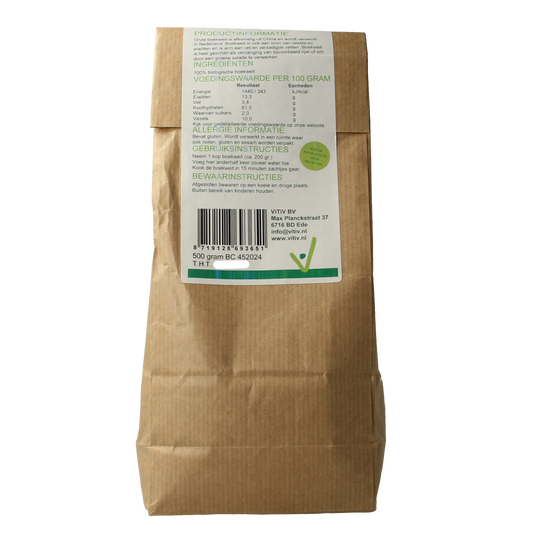 Vitiv Boekweit bio 500.00 Gram