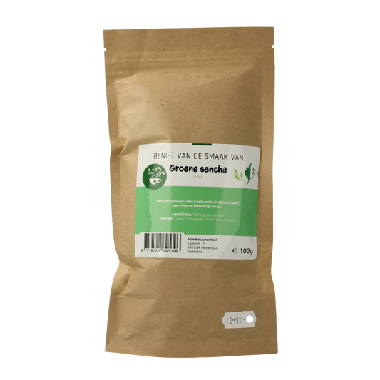 MijnNatuurwinkel Groene sencha thee 100.00 Gram