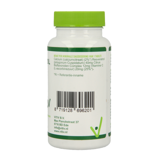 Vitiv Resveratrol 40mg 60.00 Tabletten
