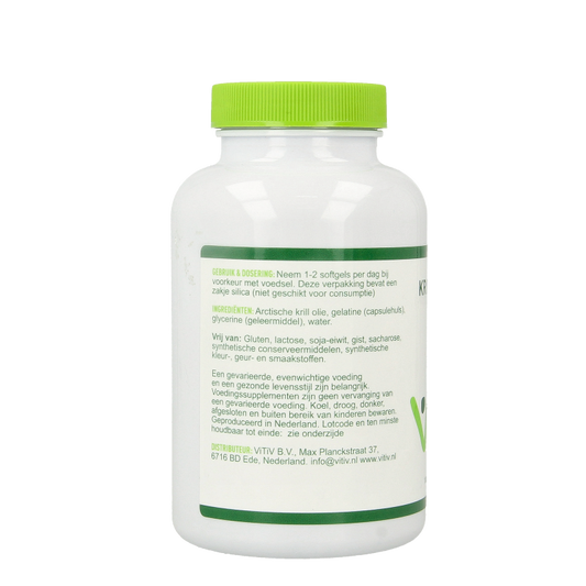 Vitiv Krillolie 500mg antartic 100 Softgels