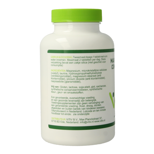 Vitiv Magnesium compleet met taurine 100 Tabletten