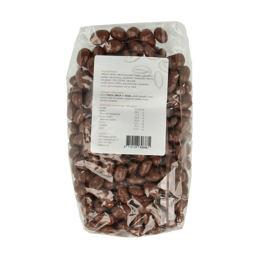 MijnNatuurwinkel Chocolade pinda melk 400 Gram
