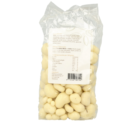 MijnNatuurwinkel Chocolade cashew noten wit 400 Gram