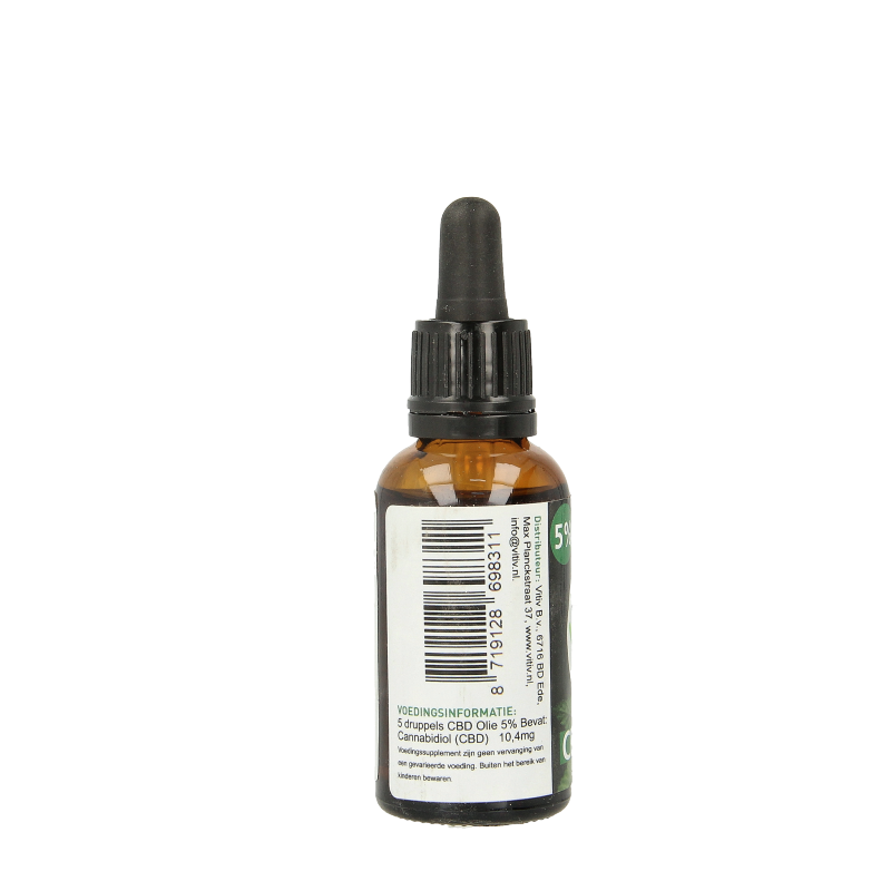Vitiv CBD olie 5% 30 Milliliter