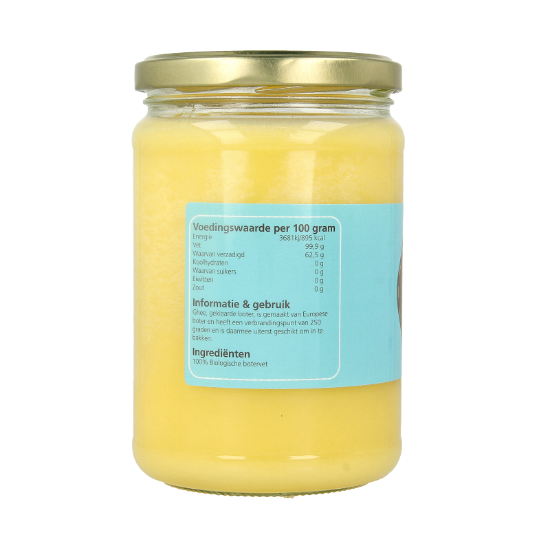 Vitiv Ghee geklaarde boter bio 500.00 Gram