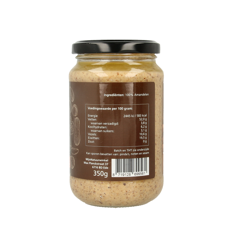 MijnNatuurwinkel Amandel pasta 350 Gram