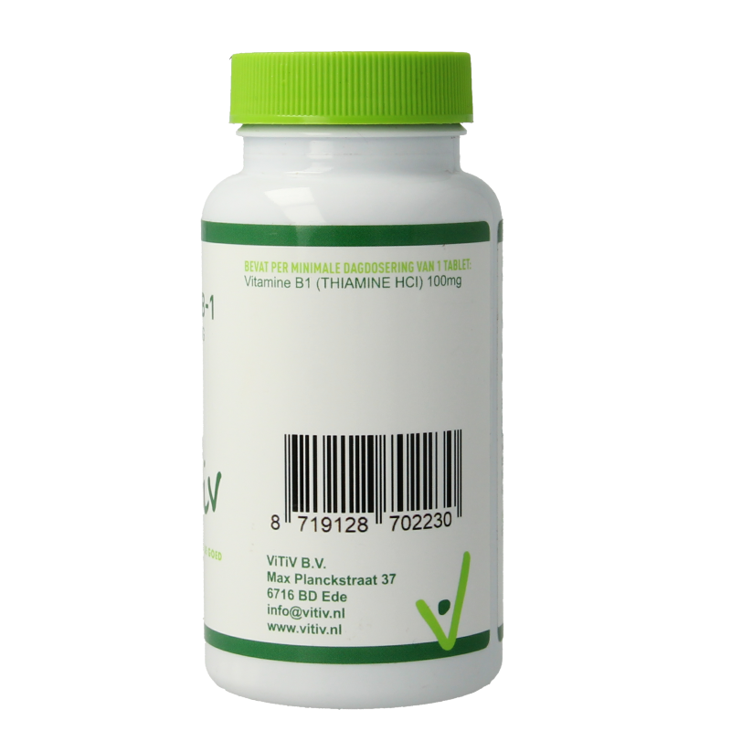 Vitiv Vitamine B1 100mg 100 Tabletten