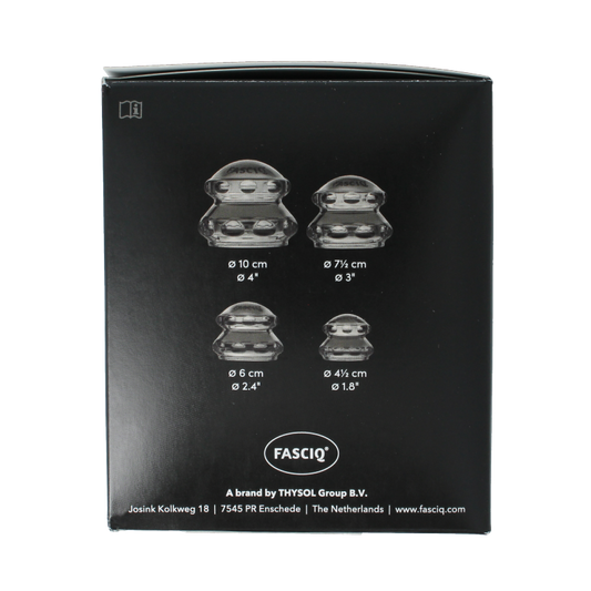 Fysiotape Full body cupping set in box 4 Stuks