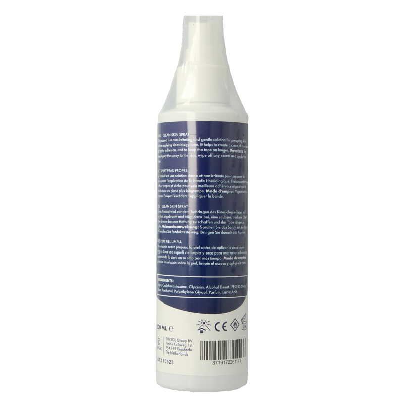 Cure Tape Clean skin pre-taping spray 200 Milliliter