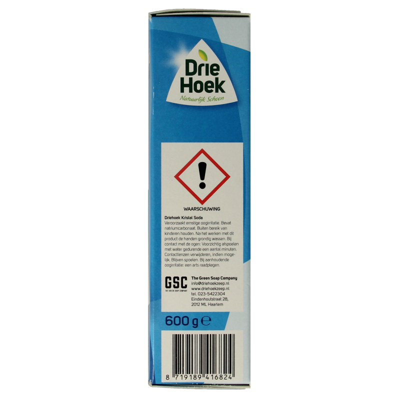 Driehoek Soda kristal 600 Gram