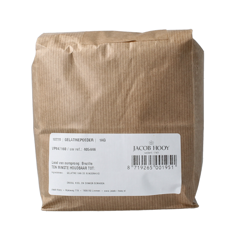 Jacob Hooy Gelatinepoeder 1 Kilogram