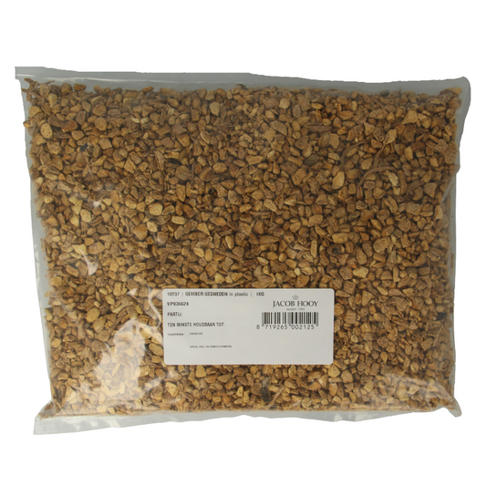 Jacob Hooy Gember geschild gesneden 1 Kilogram