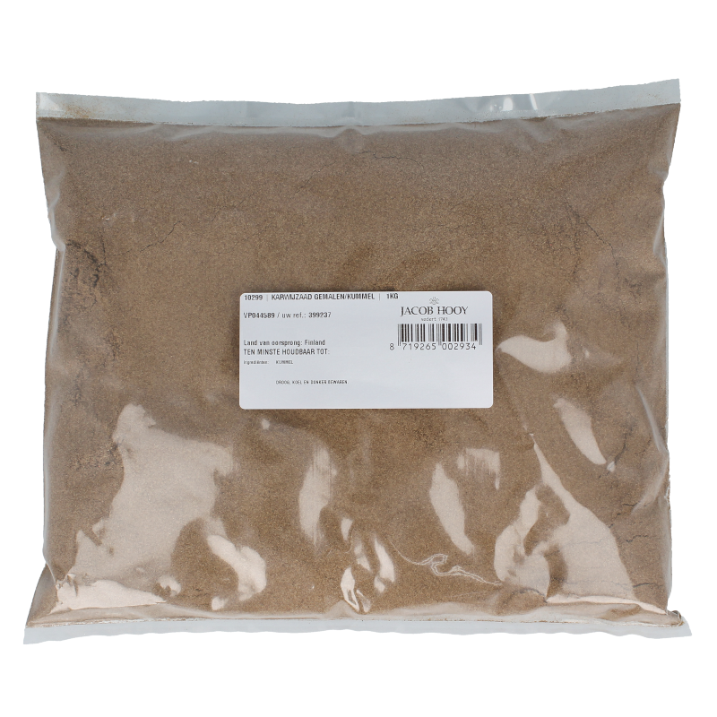 Jacob Hooy Karwijzaad/kummel gemalen  1 Kilogram