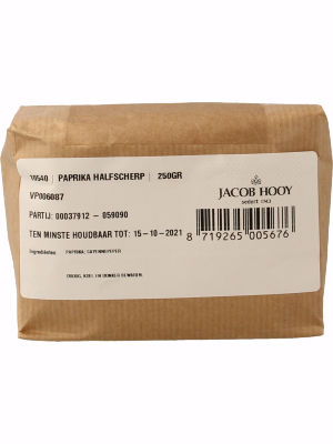 Jacob Hooy Paprika halfscherp 250 Gram