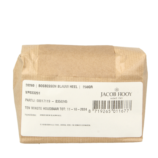 Jacob Hooy Bosbessen blauw 250 Gram