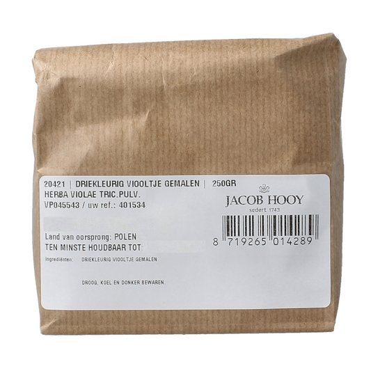 Jacob Hooy Driekleurig viooltje gemalen 250 Gram