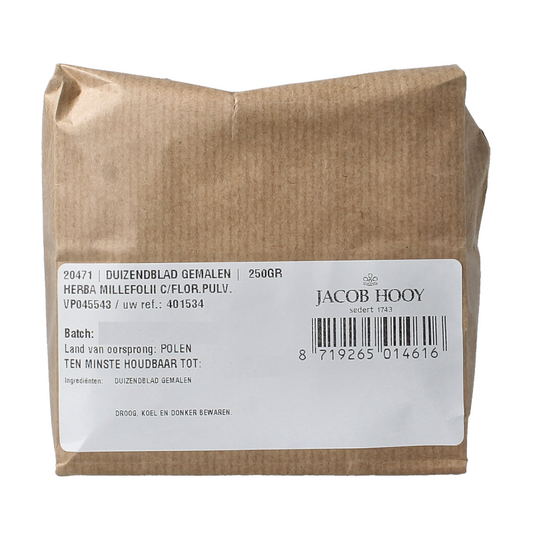 Jacob Hooy Duizendblad gemalen 250 Gram