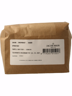 Jacob Hooy Eikebast gesneden 250 Gram