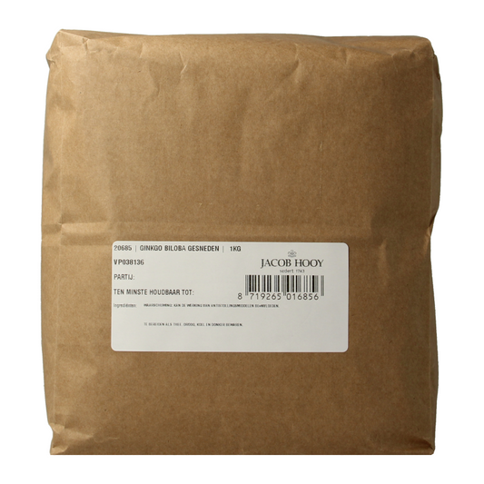 Jacob Hooy Ginkgo biloba gesneden 1 Kilogram