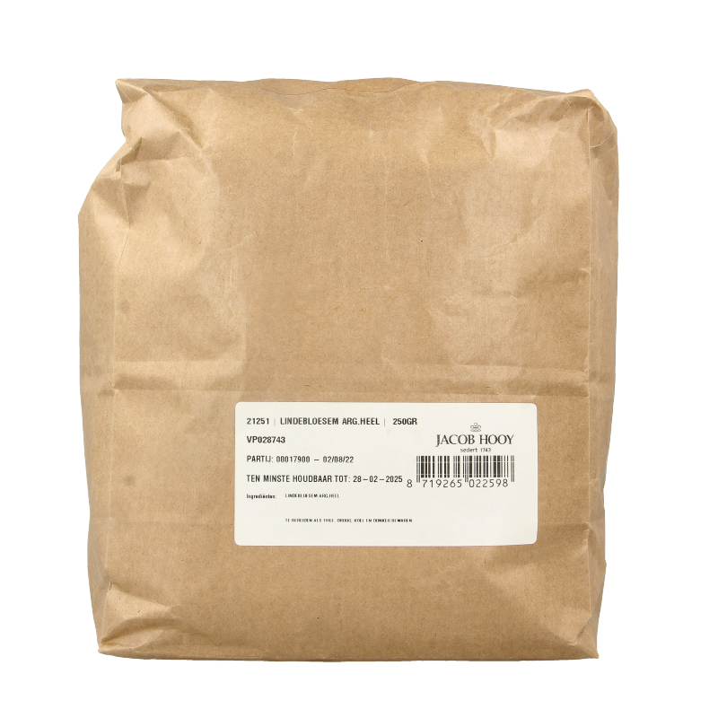 Jacob Hooy Lindebloesem arg heel  250 Gram