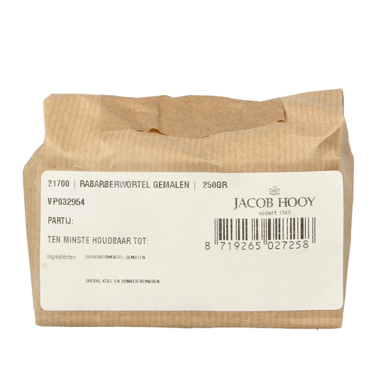 Jacob Hooy Rabarberwortel gemalen 250 Gram