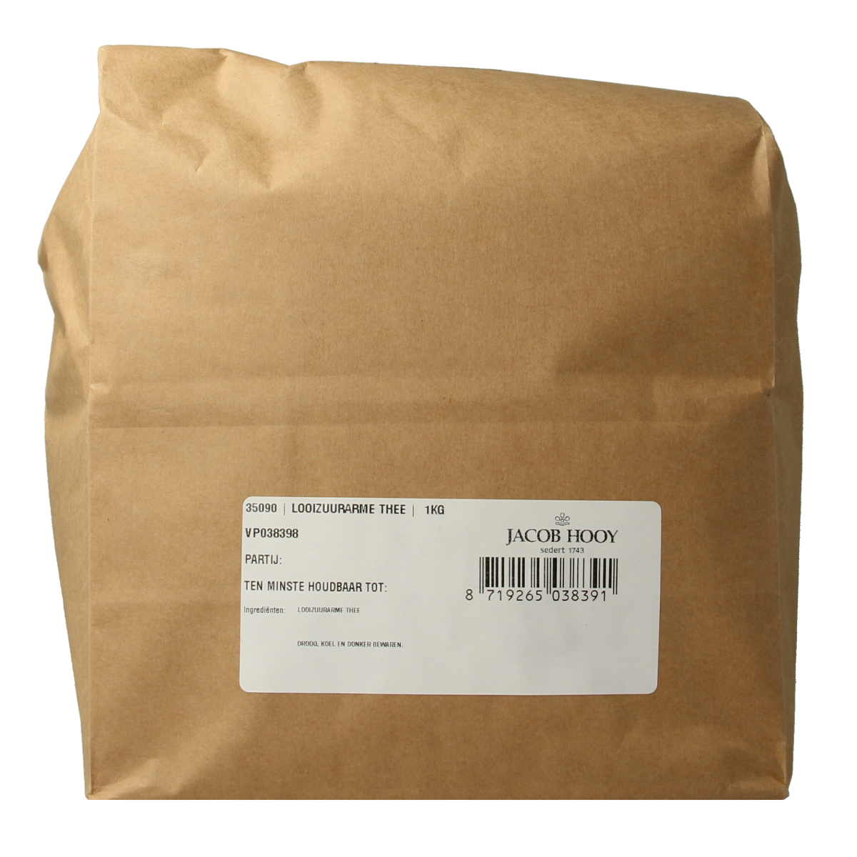 Jacob Hooy Looizuurarme thee 1.00 Kilogram
