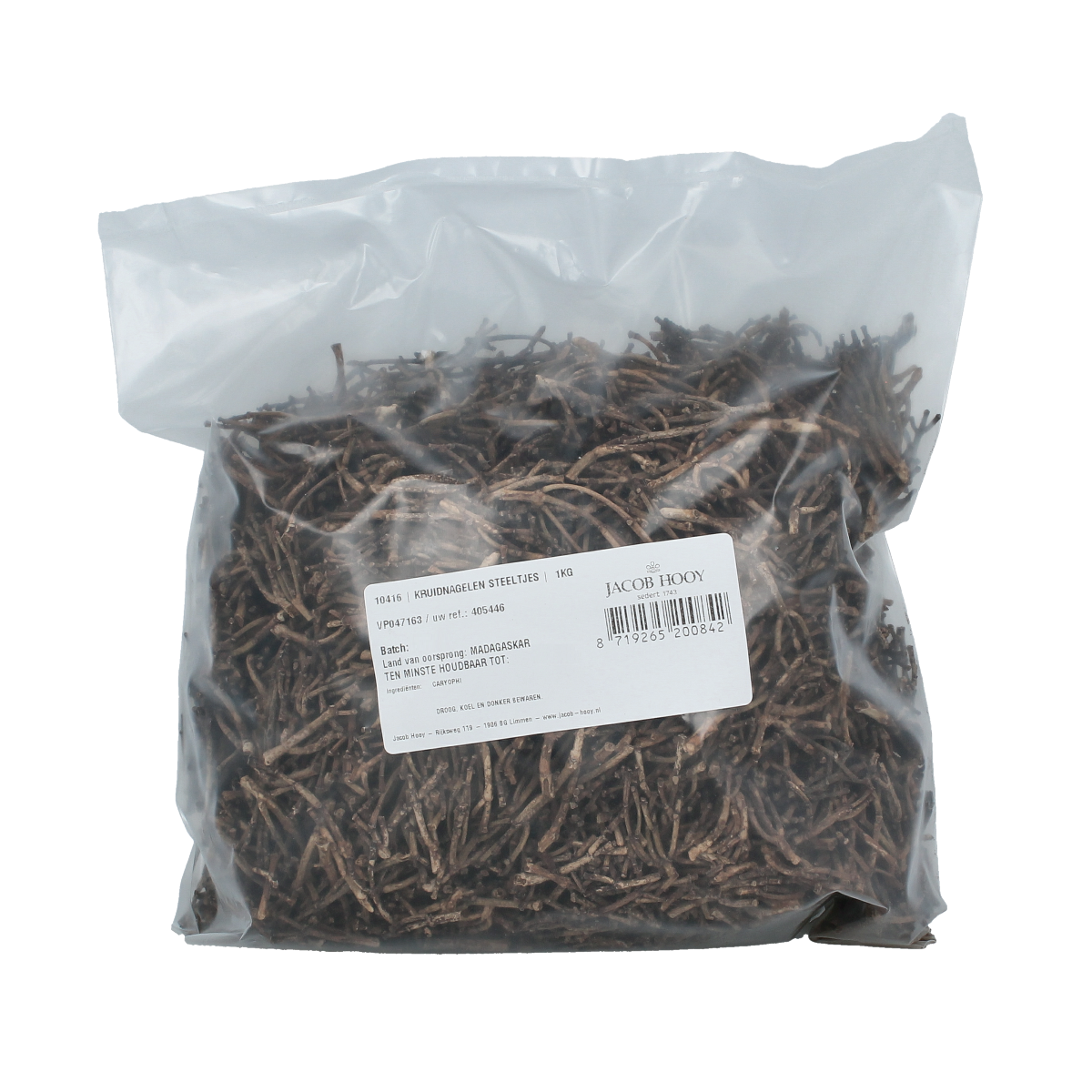 Jacob Hooy Kruidnagel steeltjes 1.00 Kilogram