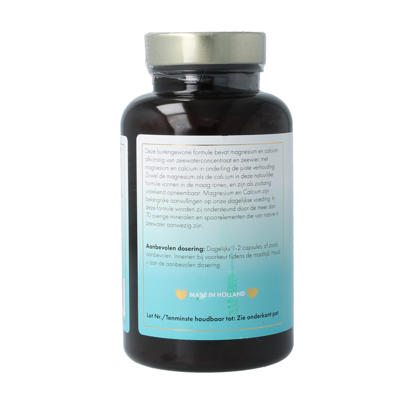 Liever Gezond Magnesium calcium zee 90 Vegetarische capsules