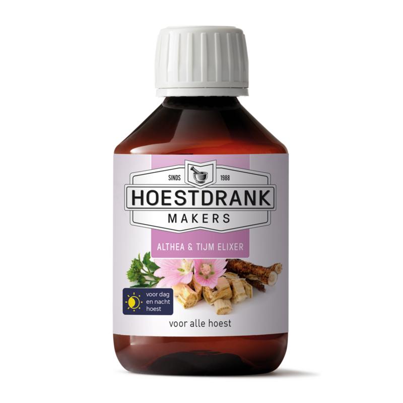 Hoestdrankmakers Althea & tijm elixer 200 Milliliter