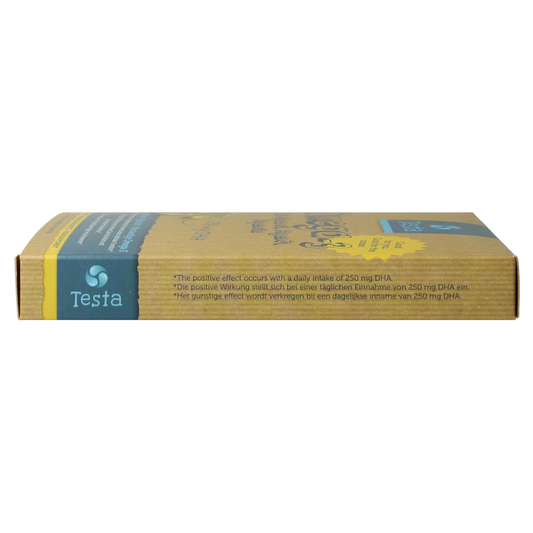 Testa Omega 3 algenolie 250mg DHA vegan NL/DE/EN 60.00 Vegetarische capsules