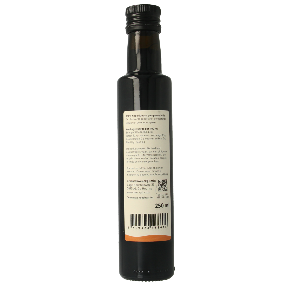 Met PIT Pompoenpitolie 250.00 Milliliter