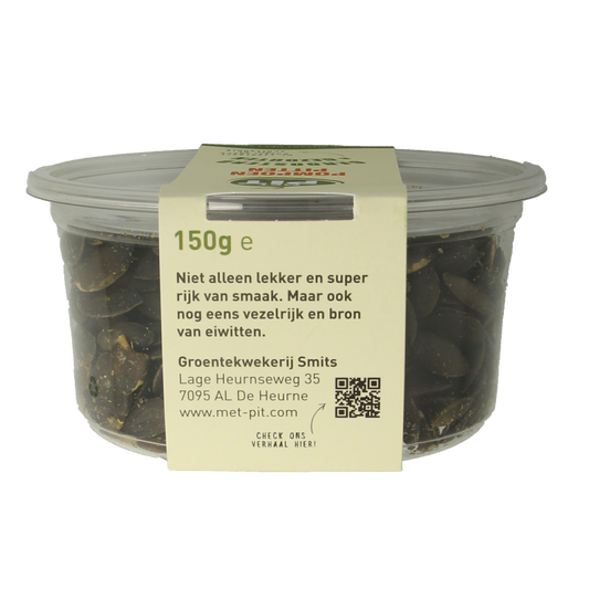 Met PIT Pompoenpitten geroosterd/gezouten 150.00 Gram
