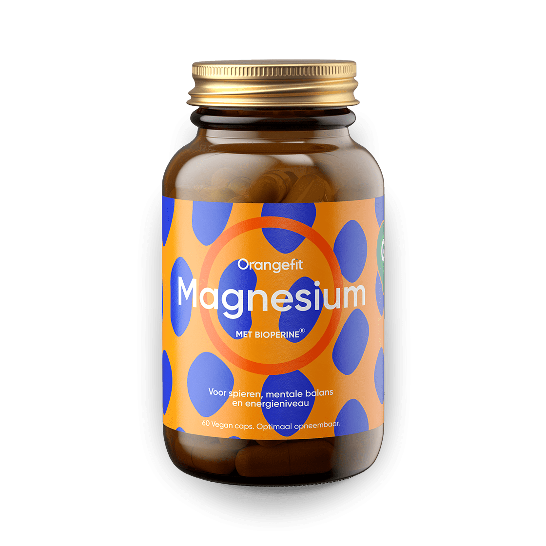 Orangefit Magnesium 60.00 Vegetarische capsules