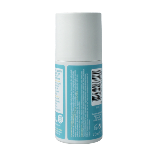 Happy Earth Pure deodorant roll-on cedar lime 75 Milliliter