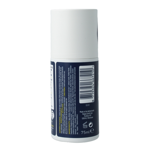 Happy Earth Pure deodorant roll-on men protect 75 Milliliter